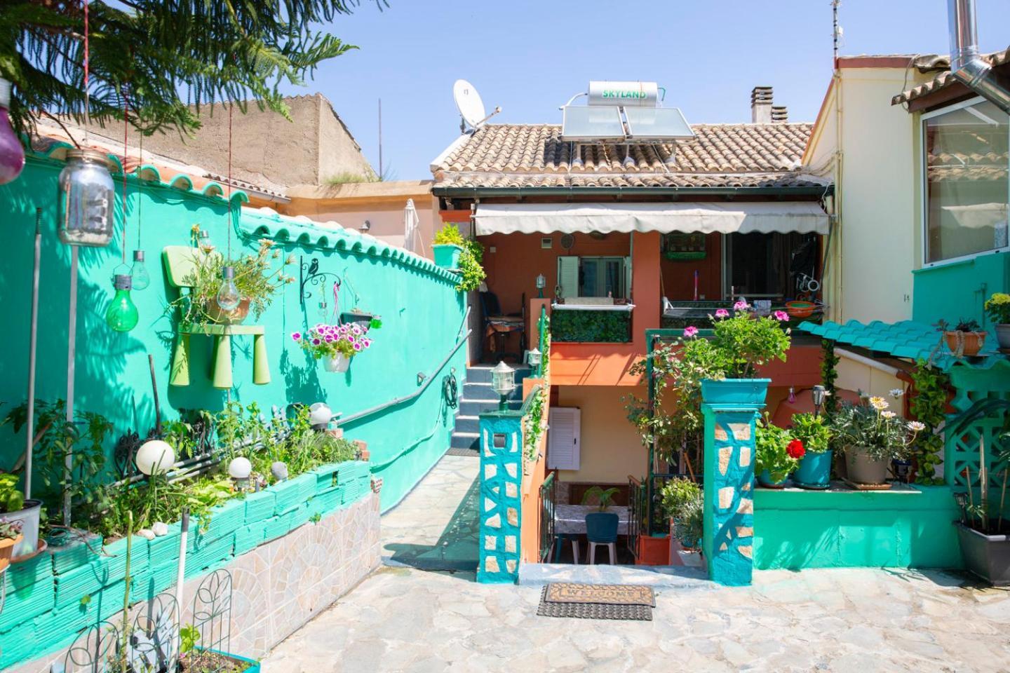Krasa 2Bedroom Apartment Agios Matthaios  Luaran gambar